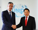 Meeting of the Deputy Minister of Foreign Affairs of Tajikistan with the Director General of UNIDO