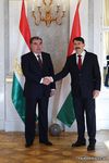 Meeting with the President of Hungary Janos Ader
